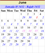 June